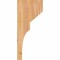 Ekena Millwork Monterey Smooth Corbel, Western Red Cedar, 5 1/2"W x 12"D x 28"H COR06X12X28MON00SWR - alternate 2